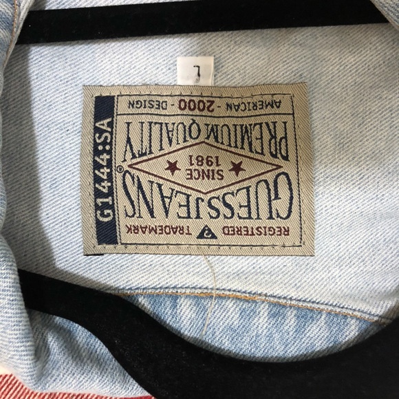 Guess Jean Jacket Light Wash - Picture 5 of 5
